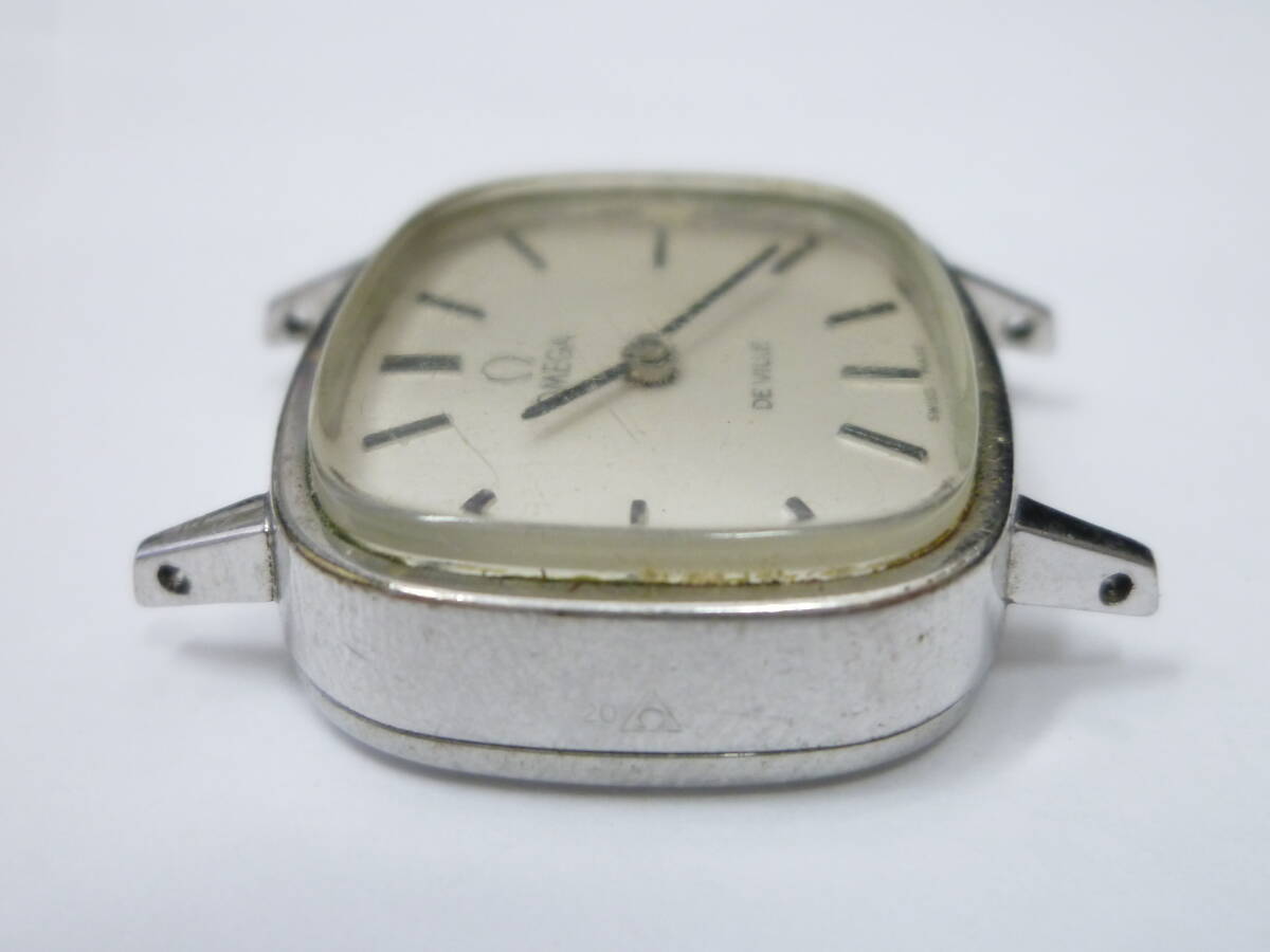 65957* наручные часы OMEGA/ Omega DE VILLE/te* vi ru автоматический / самозаводящиеся часы 2 стрелки корпус только серебряный цвет / серебряный цвет работа *