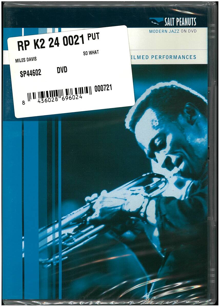 【未開封 DVD】 MILES DAVIS マイルス・デイヴィス／SO WHAT