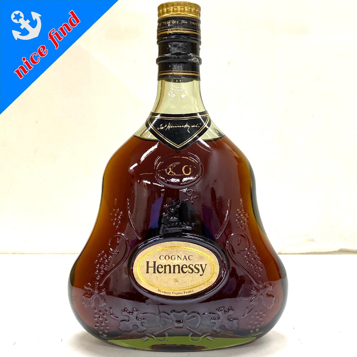 古酒 未開栓 Hennessy ヘネシー XO 旧 グリーンボトル 金 古酒 未開栓 Hennessy ヘネシー XO 旧 グリーンボトル 金
