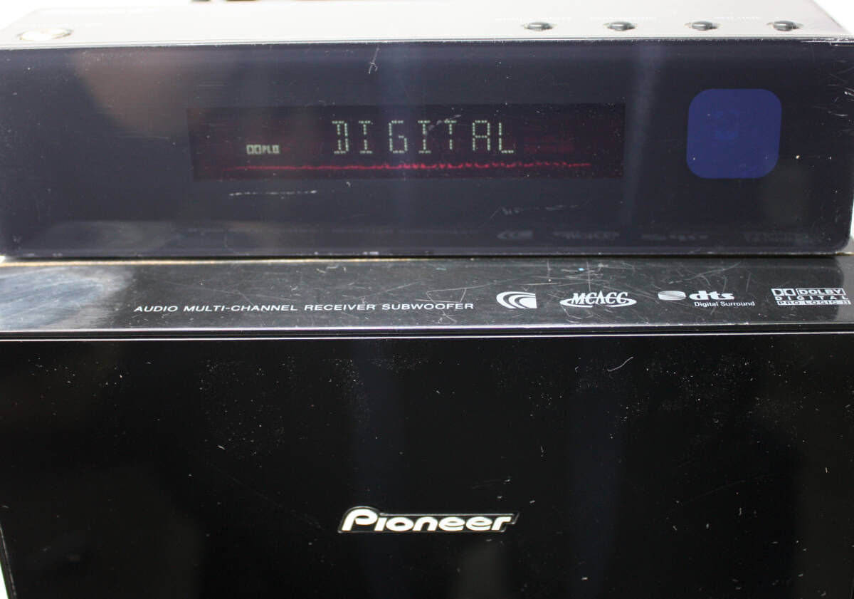 Pioneer パイオニア 5 1chホームシアターセット HTP-S313 2008年 Pioneer パイオニア 5 1chホームシアターセット HTP-S313 2008年