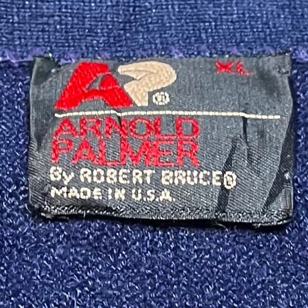 *7943 90s USA производства Arnold Palmer акрил кардиган 