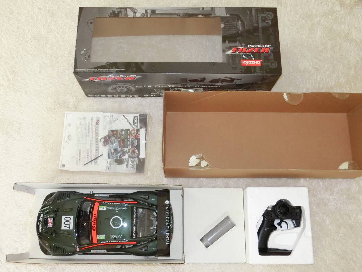  Kyosho 1|10 engine car PuT GP FAZER rs Aston Martin racing DBR9 LeMans 2006 31389 unopened 