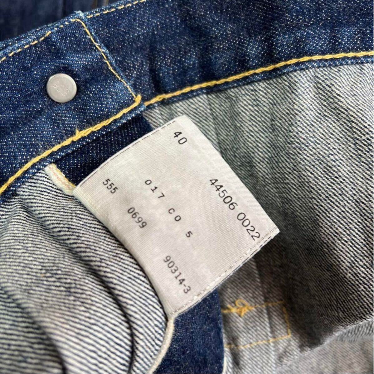 美品】40 バレンシア USA Levi's 復刻 大戦モデル 44506 0022 美品】40 バレンシア USA Levi's 復刻 大戦モデル 44506 0022