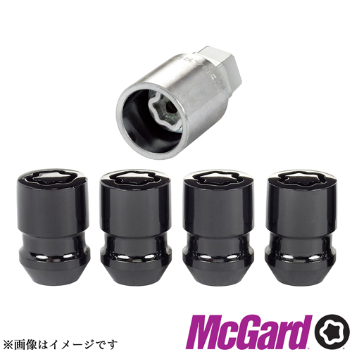 McGard( McGuard ) замковая гайка ( колпачковая гайка ( чёрный )) конус M12×1.25