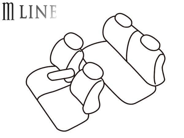 mLINE(エムライン) シートカバー フレア(MJ34S) 9523/スタンダードタイプ Standard_画像2