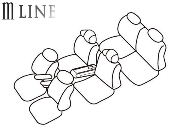 mLINE(エムライン) シートカバー ランディ(SC26、SNC26) 6410/スタンダードタイプ Standard_画像2