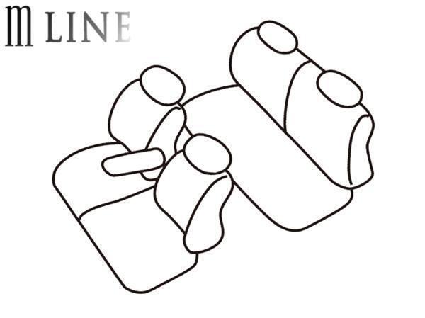 mLINE(エムライン) シートカバー フレア(MJ34S) 9522/スタンダードタイプ Standard_画像2