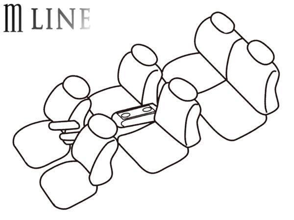 mLINE(エムライン) シートカバー ランディ(SC26、SNC26) 6409/スタンダードタイプ Standard_画像2
