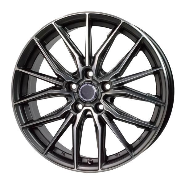 プレシャス アスト M4 アルミホイール 1本 20x8.0 +35 114.3 5H(ガンメタポリッシュ) / 20インチ Precious AST M4