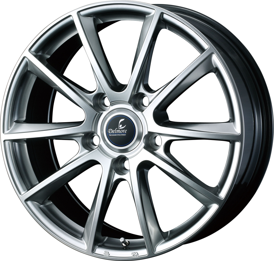 デルモア LX.L アルミホイール 1本 20x8.5 +55 5H 150 ( ハイパーシルバー ) DELMORE-LX.L