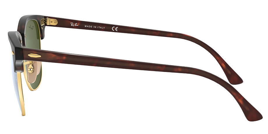 レイバン RAYBAN CLUBMASTER FLASH LENSES サンドハバナ/ライトグリーンシルバーミラー RB3016 114530 51mm トータス/シルバーフラッシュ