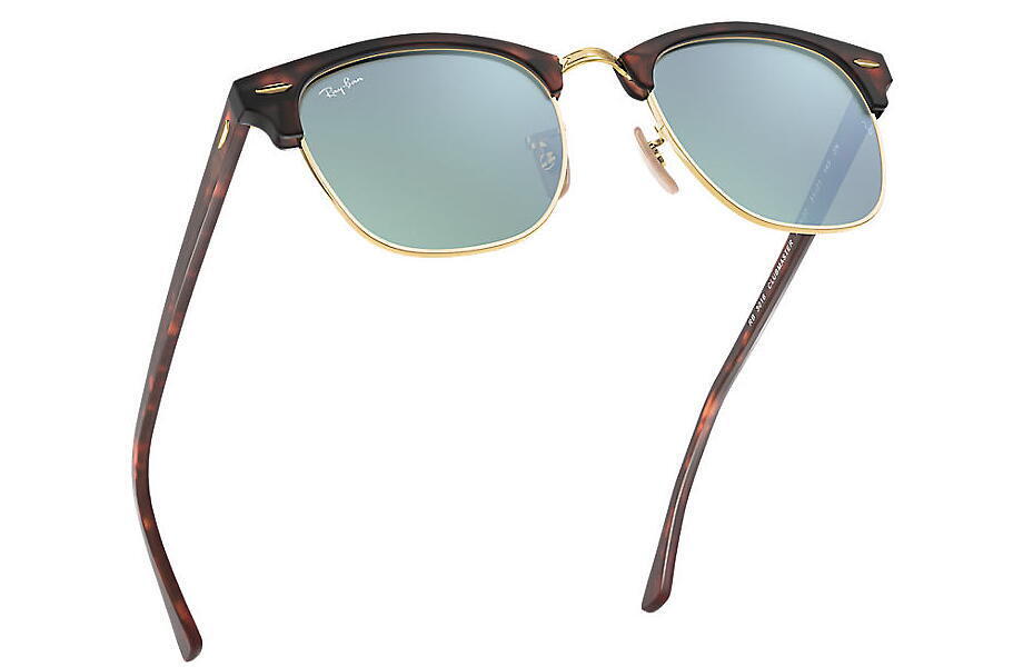 レイバン RAYBAN CLUBMASTER FLASH LENSES サンドハバナ/ライトグリーンシルバーミラー RB3016 114530 51mm トータス/シルバーフラッシュ