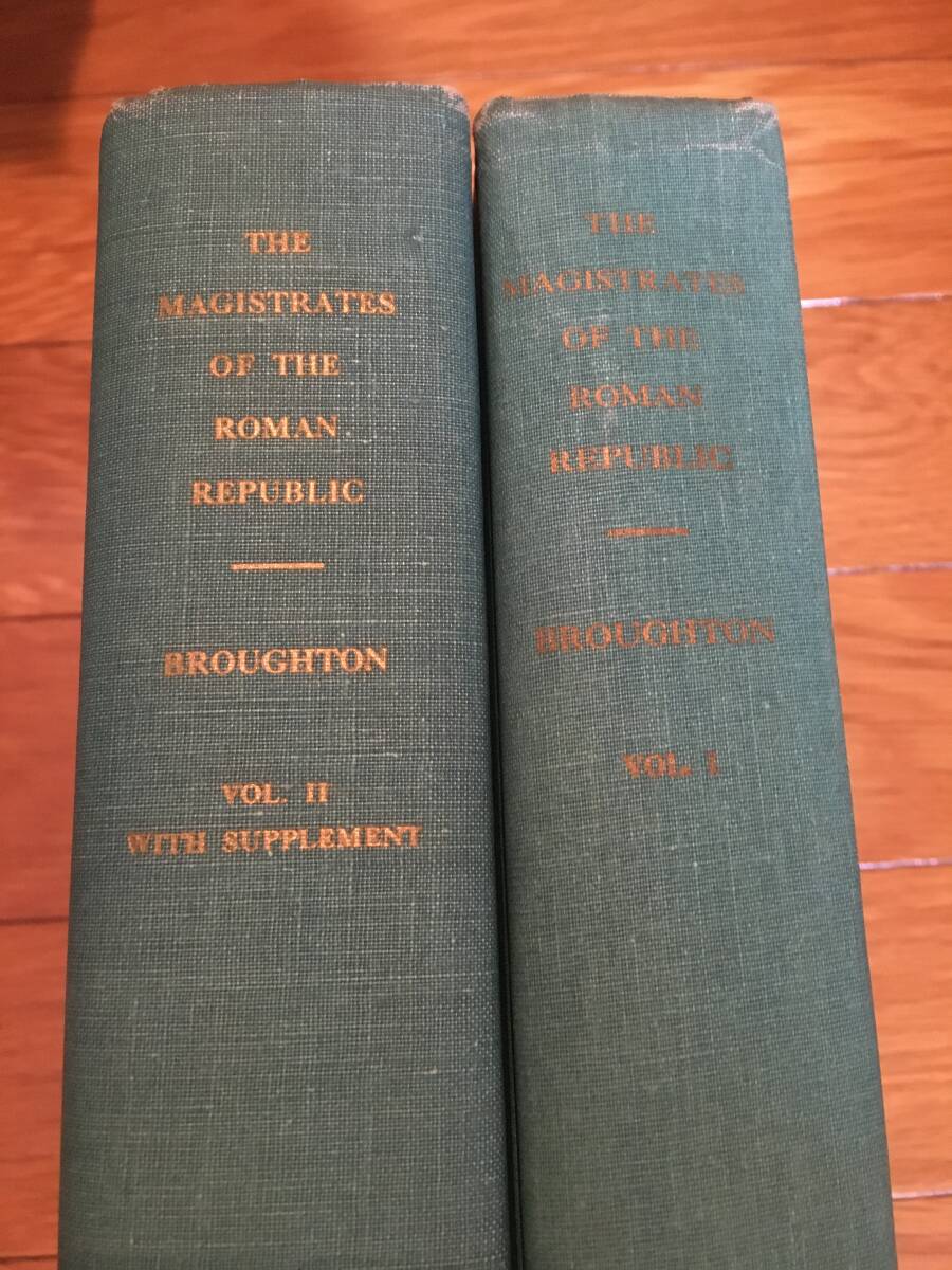 17000円 【英文書籍】The Magistrates of the Roman Republic 17000円 【英文書籍】The Magistrates of the Roman Republic