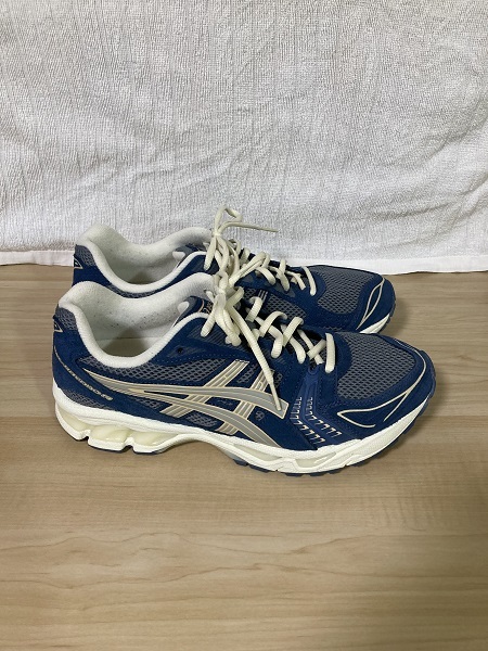 [ прекрасный товар ]ASICS Asics GEL-KAYANO 14 гель kayano1201A161.029 (Dark Pewter/Seal Grey) 27.5cm