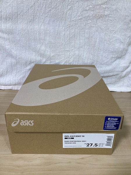 [ прекрасный товар ]ASICS Asics GEL-KAYANO 14 гель kayano1201A161.029 (Dark Pewter/Seal Grey) 27.5cm