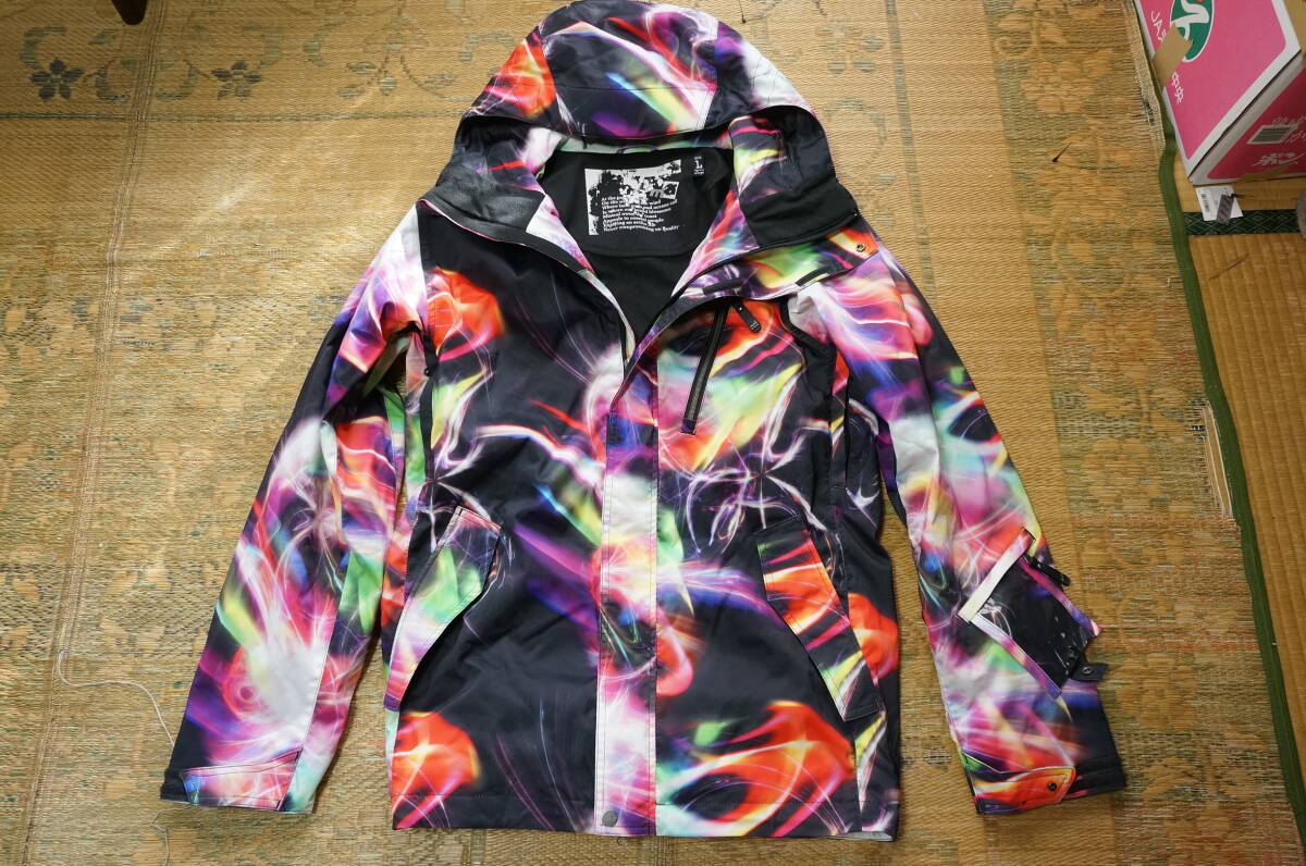 mistral ミストラル スノーボード ネオンカラー ジャケット サイズ L*onyonephenixDESCENTEsalomon