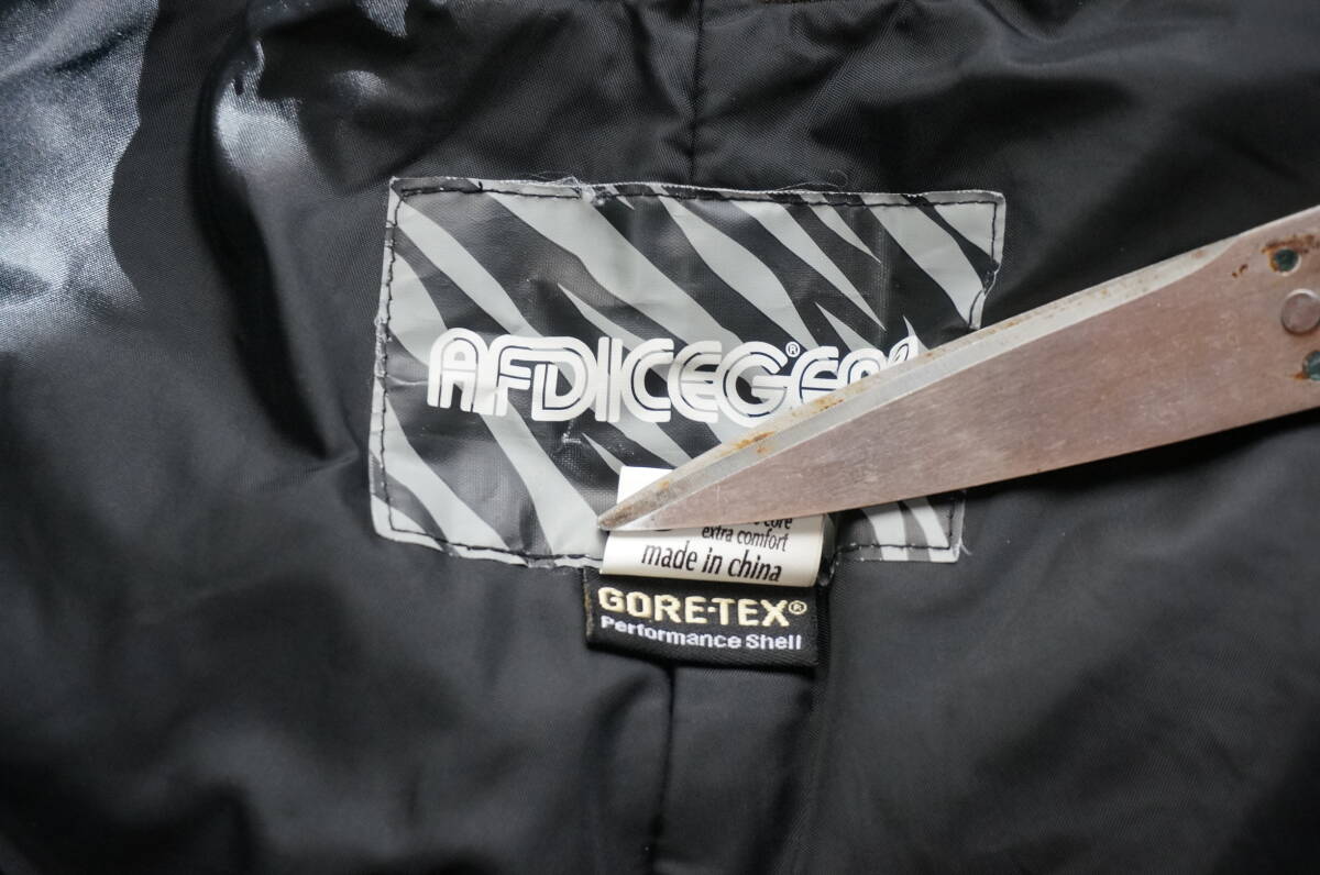 男性用 AFDICEGEAR エーエフディー スノーボードウエア GORE-TEXゴアテックス パンツ サイズXL 茶*burtonバートンvolcomatmysNEFF