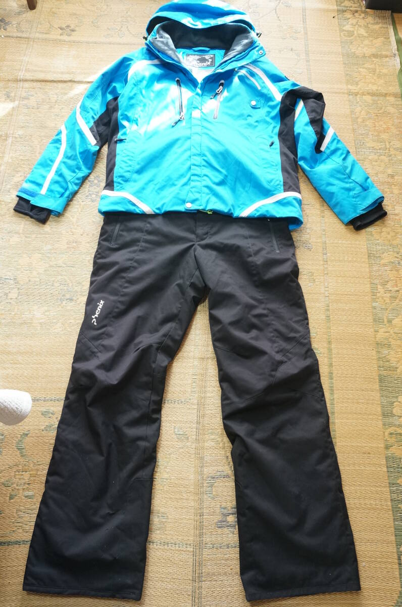 大きめ 特大 男性用 スキーウエア phenix フェニックス ジャケット PF1720T12 + phenix パンツ PS1720B32 上下セットO