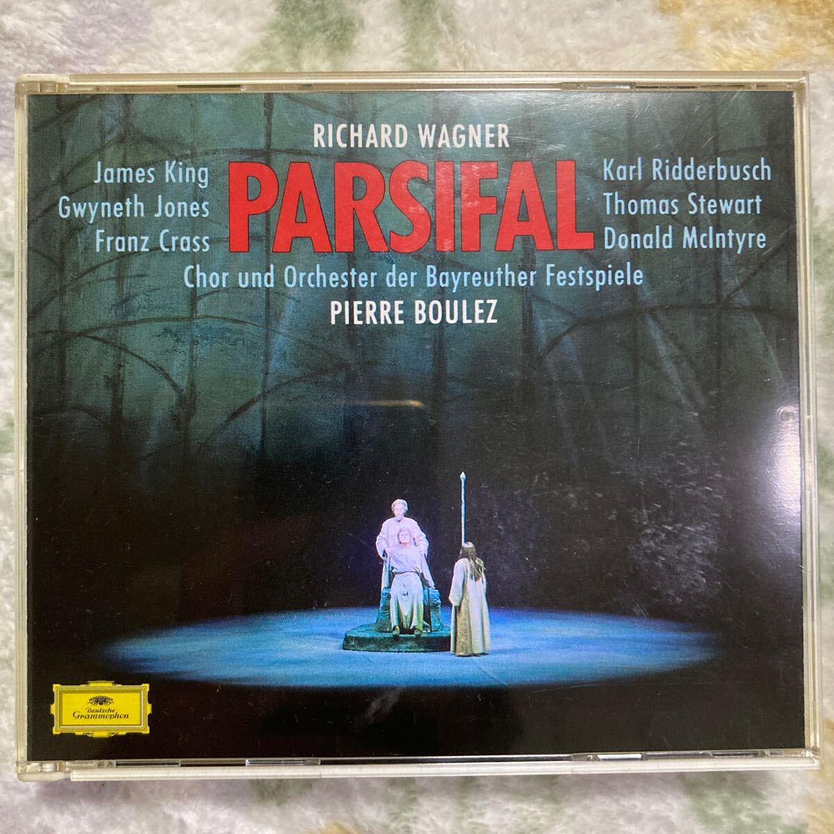 廃盤名盤3CD ワーグナー パルジファル ブーレーズ ジェームズ・キング ジェス・トーマス グウィネス・ジョーンズ