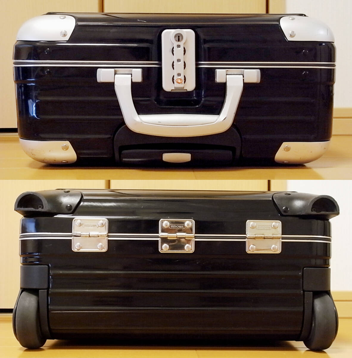 ◇RIMOWAリモワ リンボ ビジネス ポリカ+アルミ製◇メンテ・クリーニング済 不具合なし RIMOWA Limbo / リモワ リンボ ビジネス ポリカーボ+