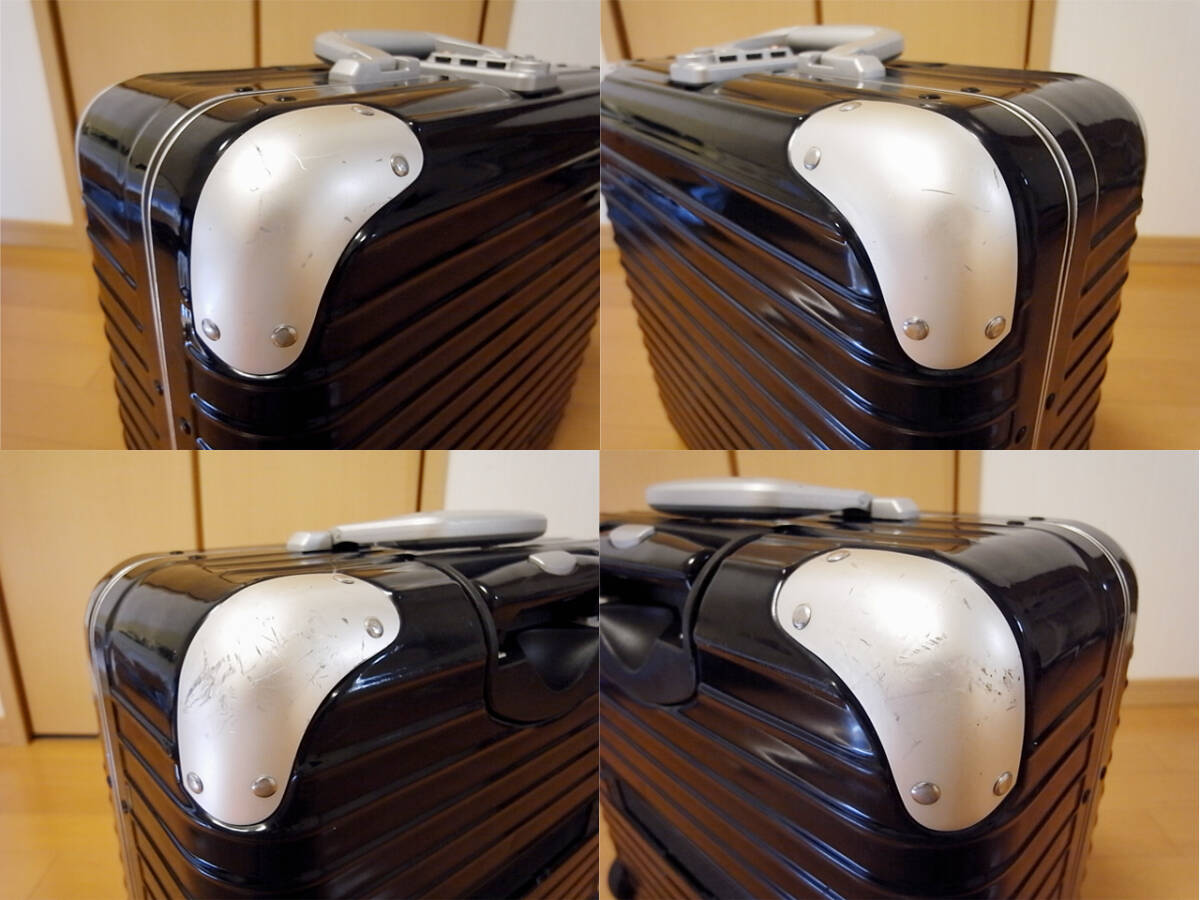 ◇RIMOWAリモワ リンボ ビジネス ポリカ+アルミ製◇メンテ・クリーニング済 不具合なし RIMOWA Limbo / リモワ リンボ ビジネス ポリカーボ+