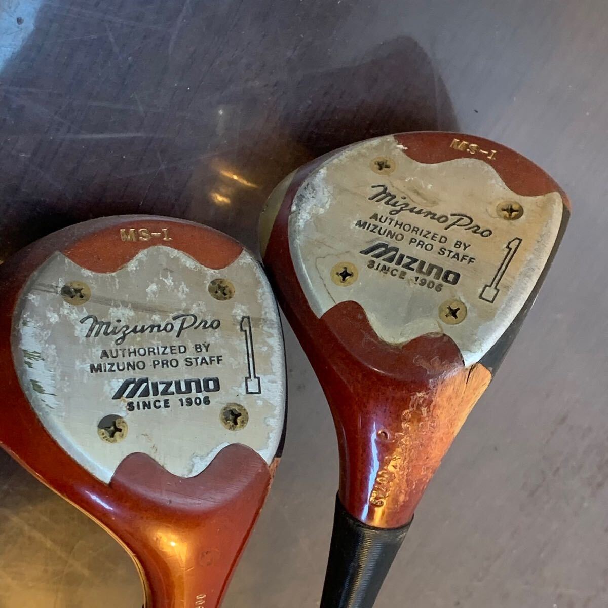激レア!!!! MIZUNO Pro MS-1 ヴィンテージ パシモンウッド5 激レア!!!! MIZUNO Pro MS-1 ヴィンテージ パシモンウッド5
