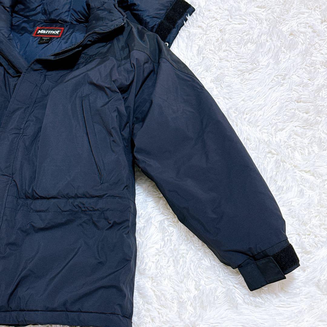 美品】Marmot マーモット 極厚手ダウンジャケット フェザー 美品】Marmot マーモット 極厚手ダウンジャケット フェザー