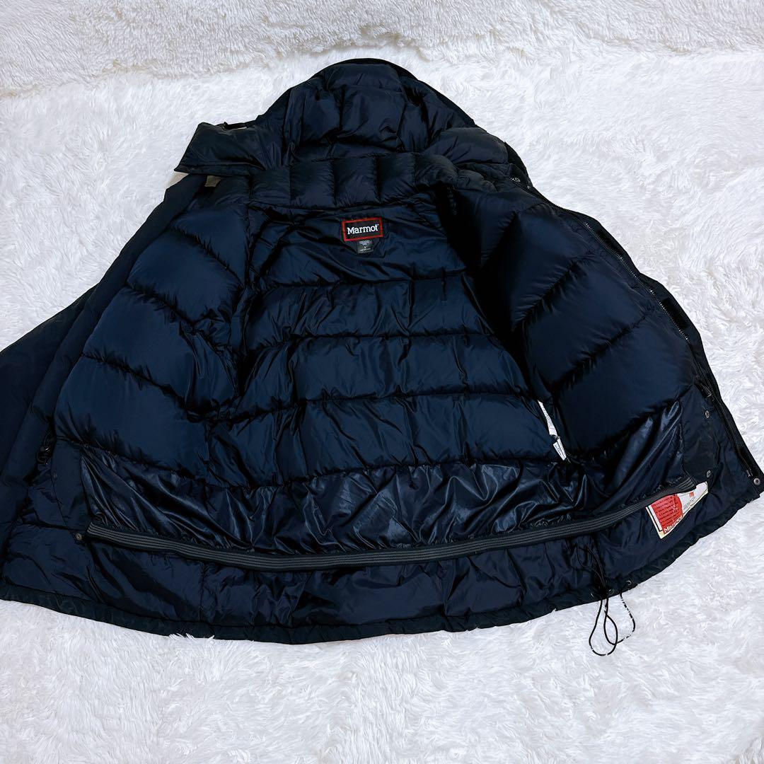 美品】Marmot マーモット 極厚手ダウンジャケット フェザー 美品】Marmot マーモット 極厚手ダウンジャケット フェザー