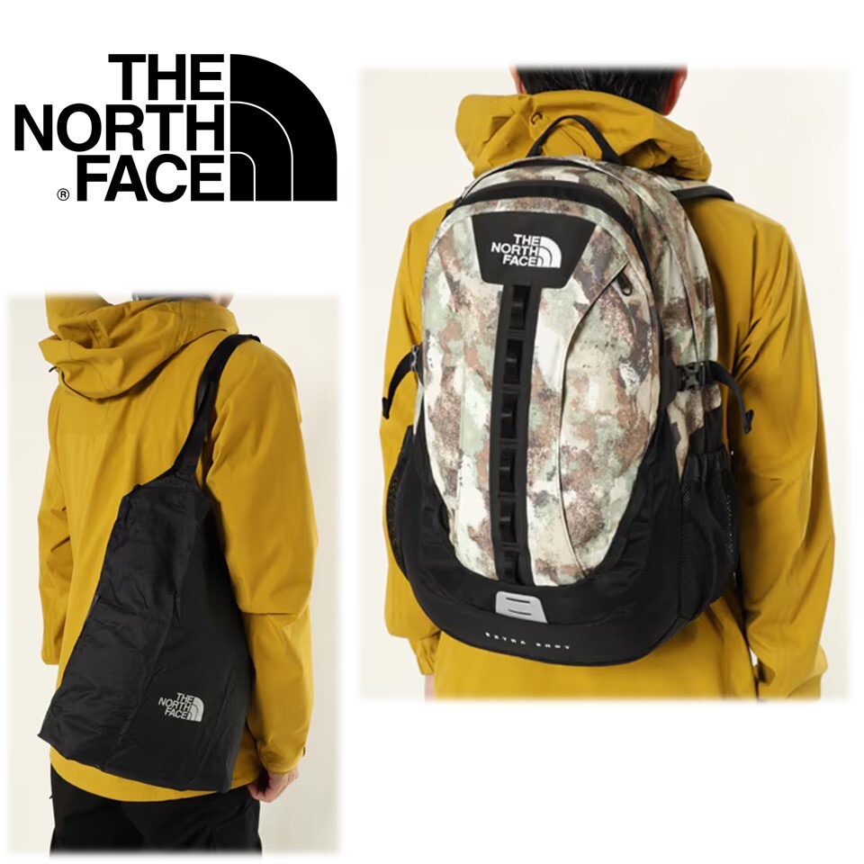 【スーパーセール】 エクストラショット トートバッグ付 ポケット多数 定価26,400円 ノースフェイス》新品 ザ FACE NORTH 《THE リュック S0838 バックパック ザ・ノース・フェイス