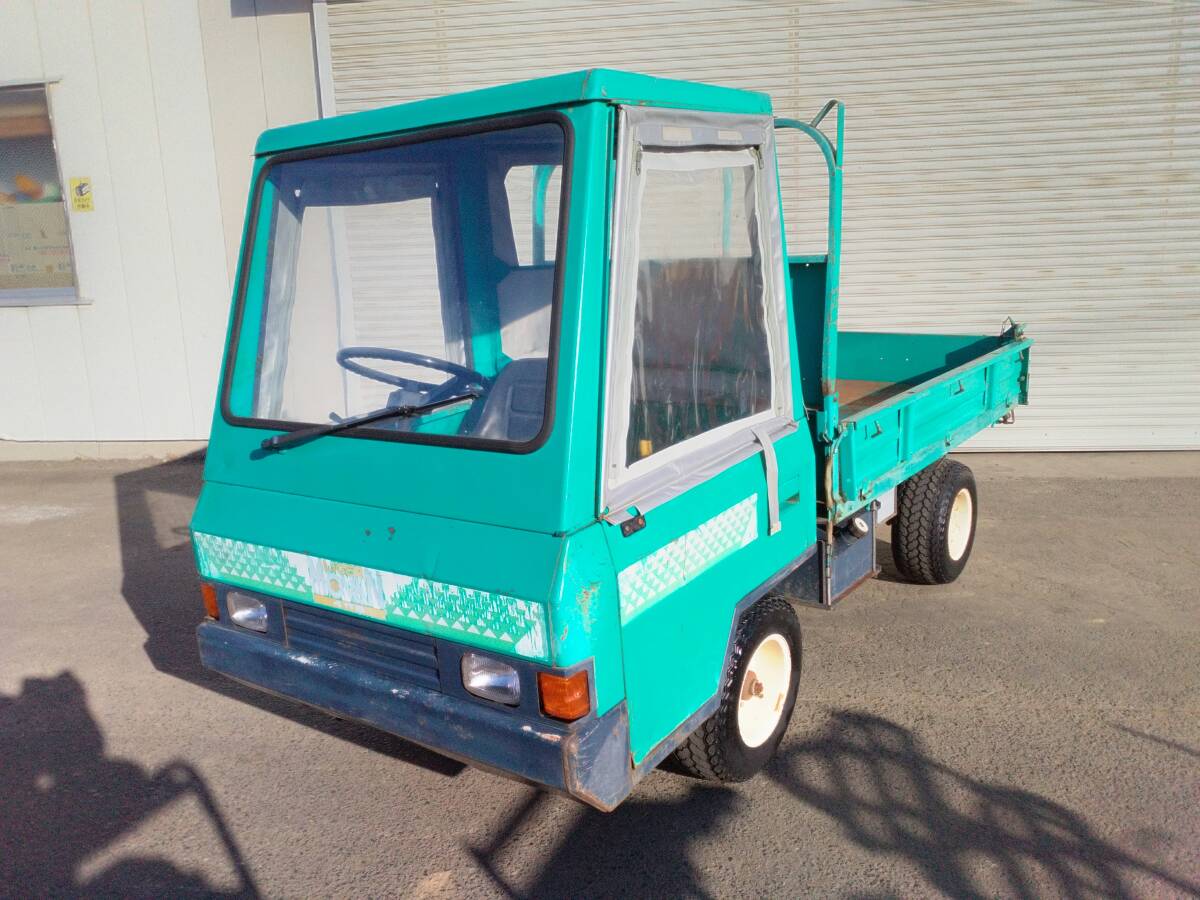 岩手 筑水キャニコム 乗用運搬車 ELL801 油圧ダンプ 最大積載量