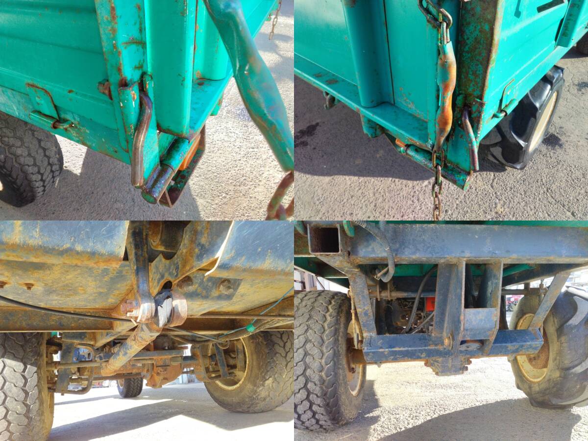 岩手 筑水キャニコム 乗用運搬車 ELL801 油圧ダンプ 最大積載量 岩手 筑水キャニコム 乗用運搬車 ELL801 油圧ダンプ 最大積載量