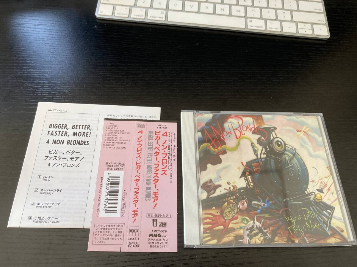 4 Non Blondes Bigger、Better、Faster、More！ 國(guó)內(nèi)盤CD 4ノン?ブロンズ ビガー?ベター?ファスター?モア