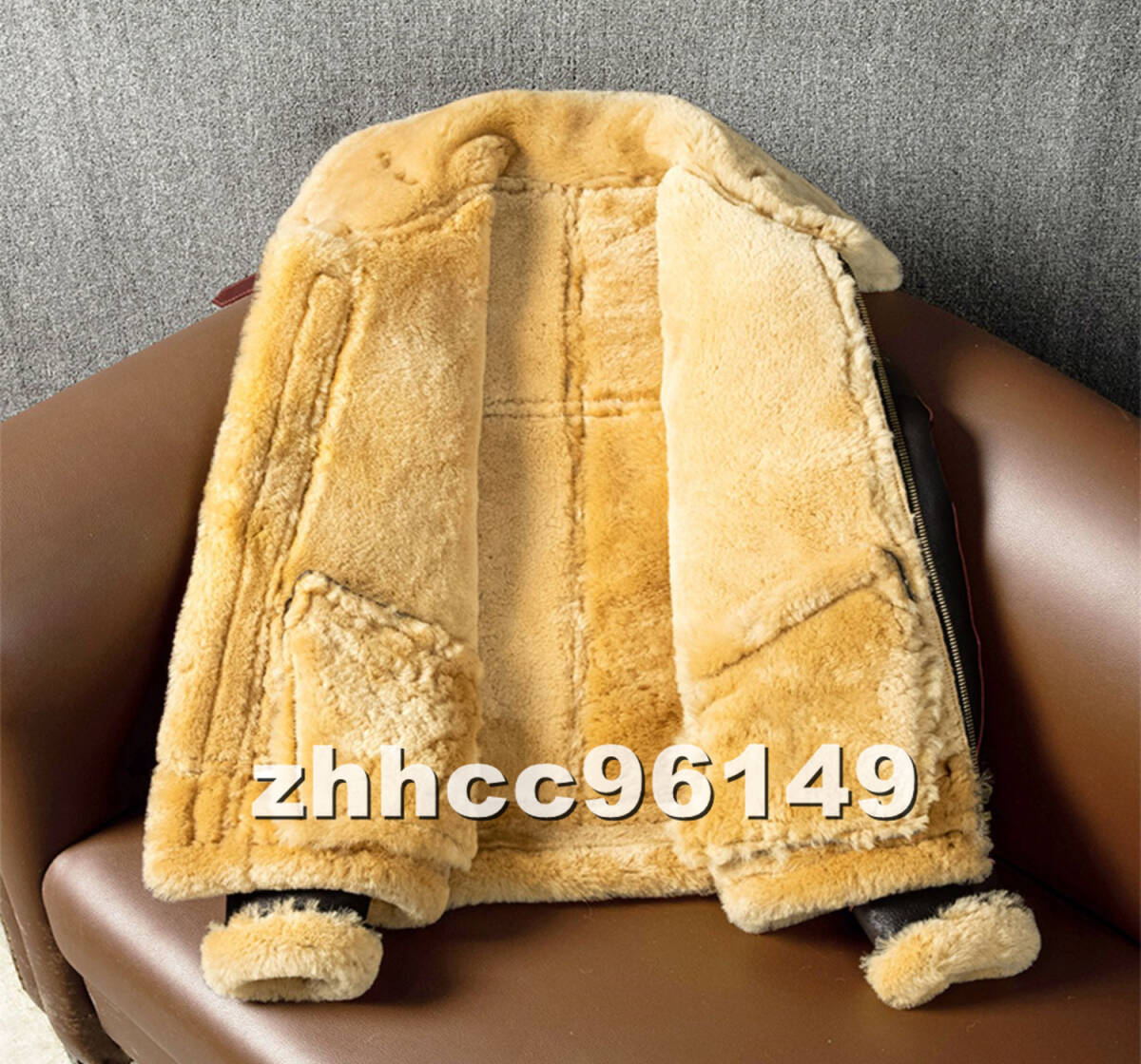 □美品□メンズ 革ジャン TYPE B-3 最上級 羊革 フライト □美品□メンズ 革ジャン TYPE B-3 最上級 羊革 フライト