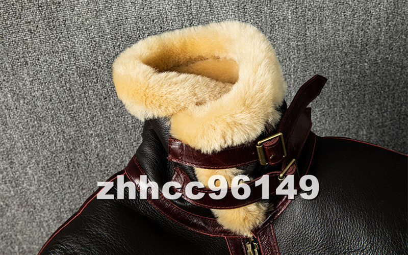 □美品□メンズ 革ジャン TYPE B-3 最上級 羊革 フライト □美品□メンズ 革ジャン TYPE B-3 最上級 羊革 フライト