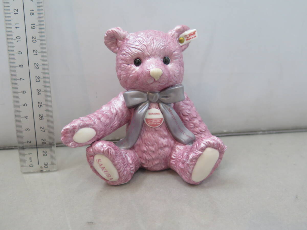 △○Steiff シュタイフ × ゲーベル社製 テディベア Mini Sakura △○Steiff シュタイフ × ゲーベル社製 テディベア Mini Sakura