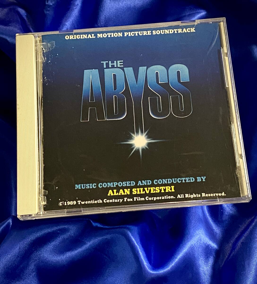 映画「ABYSS(アビス)」サントラ　Alan Silvestriアラン・シルヴェストリ作品　1990年日本盤VICP-15
