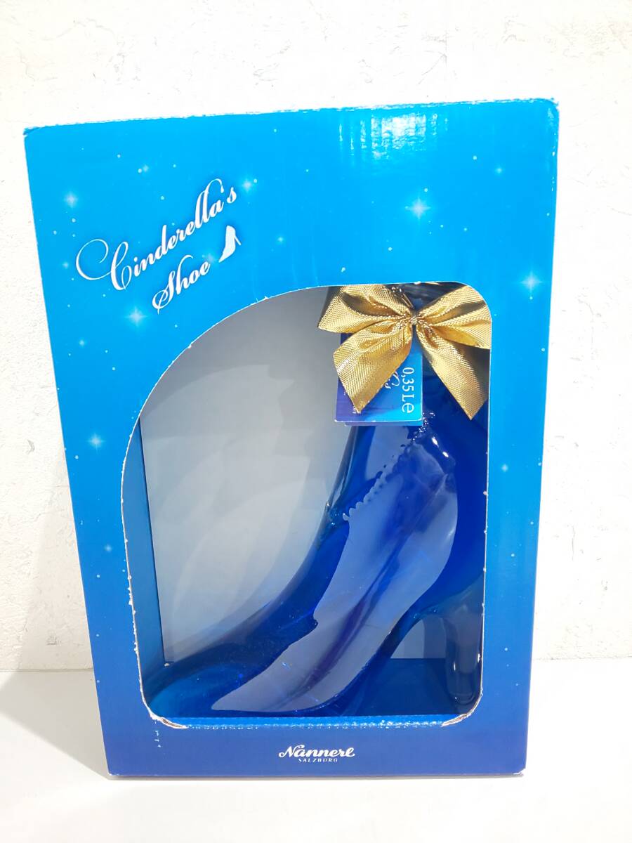 62177★Nannerl ナンネル シンデレラシュー 15％ 350ml リキュール ブルーキュラソー ガラス靴 お酒