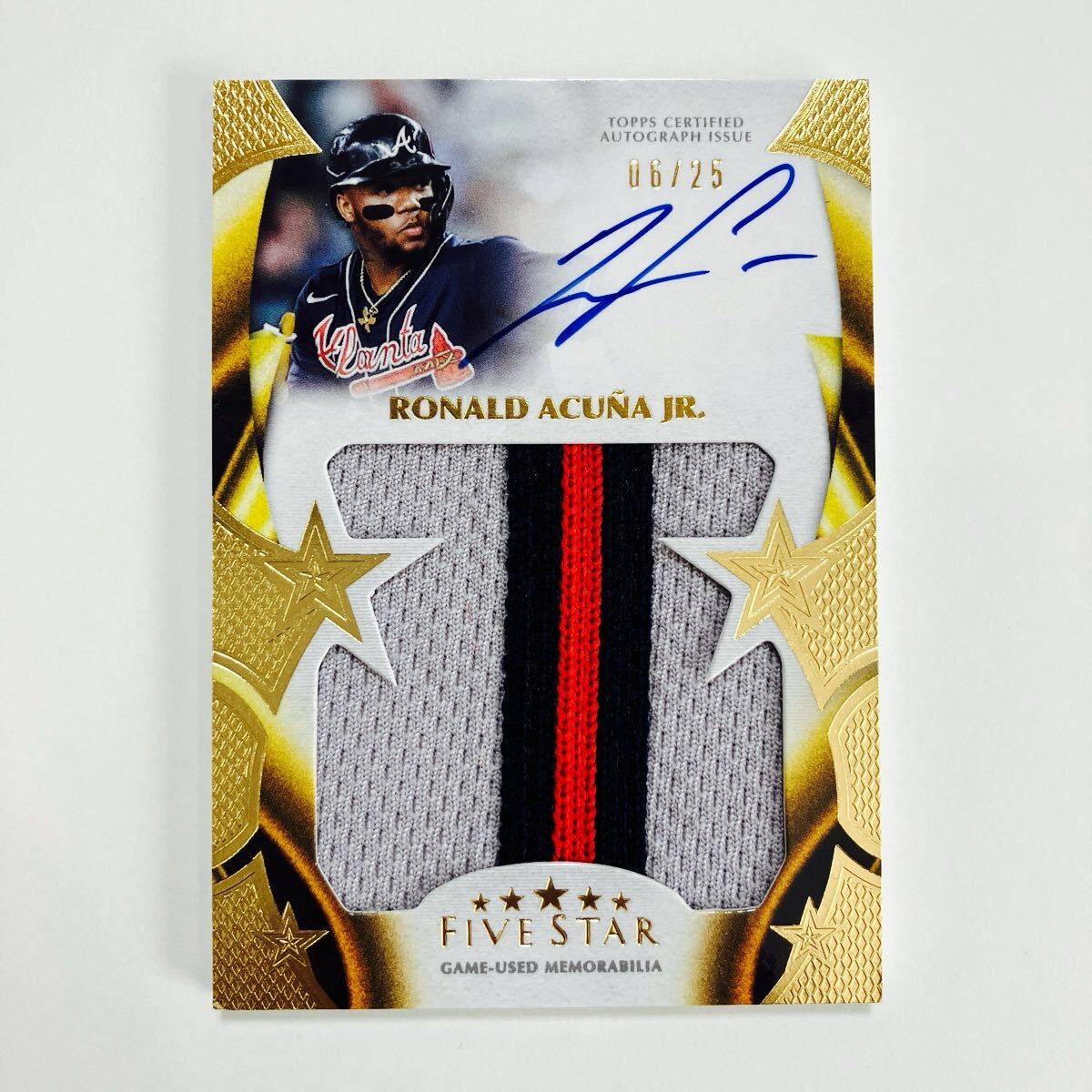 Ronald Acuna Jr Topps MLB カード　/25 Ronald Acuna Jr Topps MLB カード/25