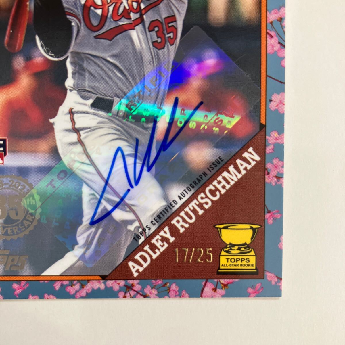 ADLEY RUTSCHMAN アドリー・ラッチマン シリアル5ラストナンバー
