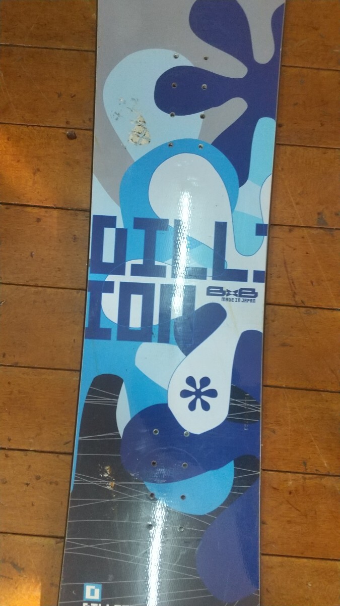 K1059 BXB 153㎝ スノーボード 板のみ SNOWBOARD /スノボー/フリースタイル/ジブ/グラトリ 現状品 _画像3