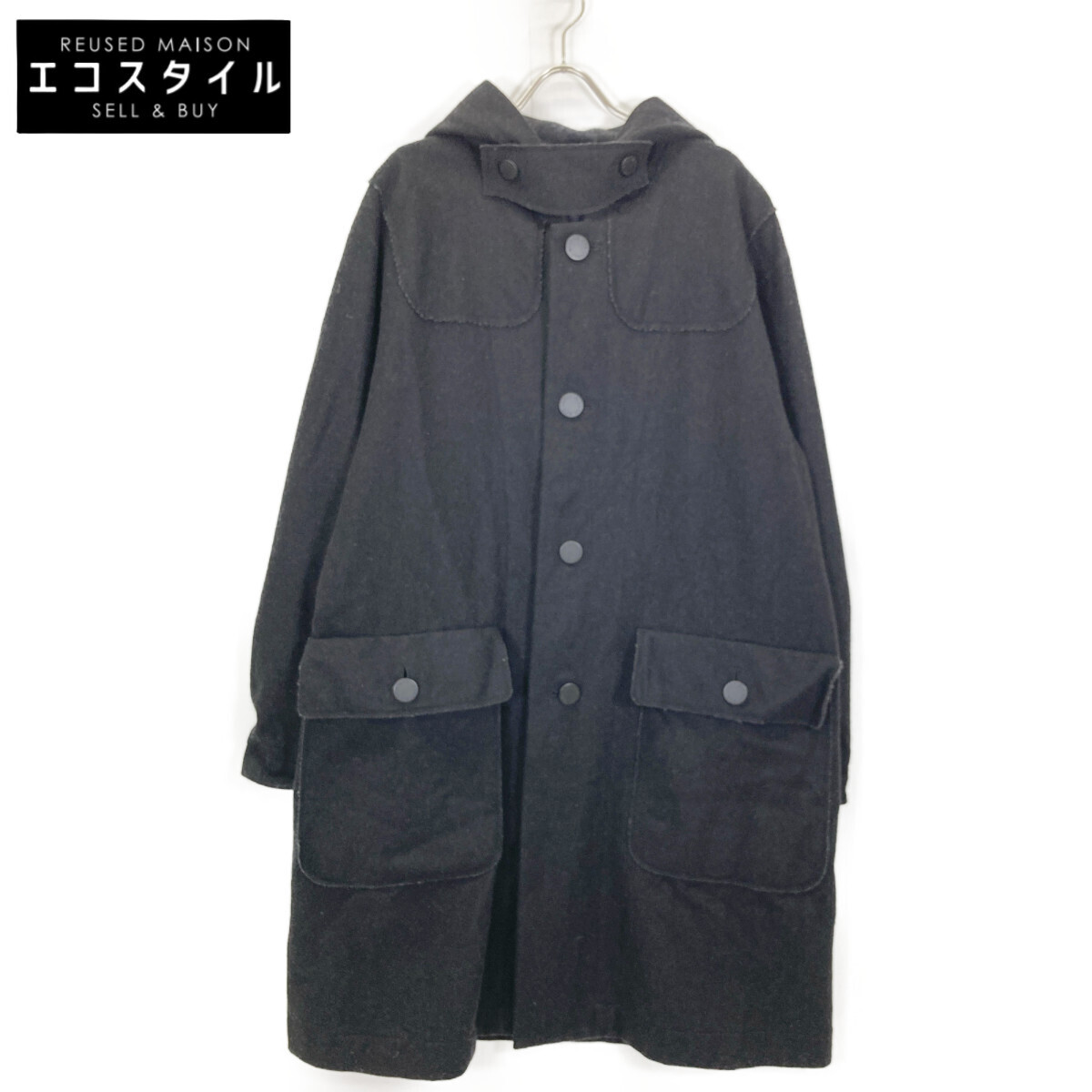ISSEY MIYAKE MEN グレー ダッフルコート ISSEY MIYAKE MEN グレー ダッフルコート ISSEY MIYAKE MEN
