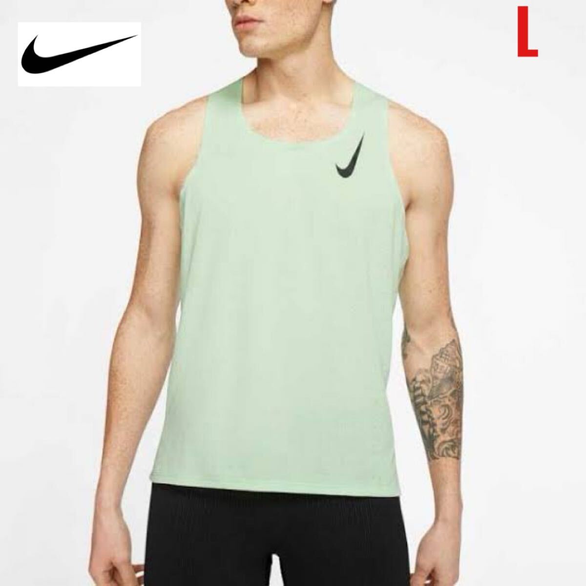 NIKE ナイキ　aeroswift エアロスイフト シングレット　タンクトップ 陸上競技　陸上部　ランニングウェア PGL