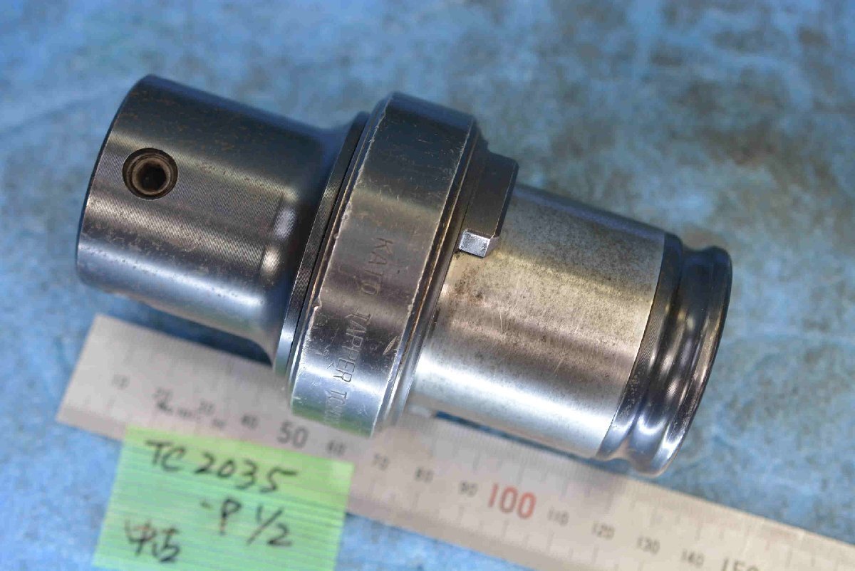 KATO カトウ TC2035 P1/2 管用 タップコレット 中古