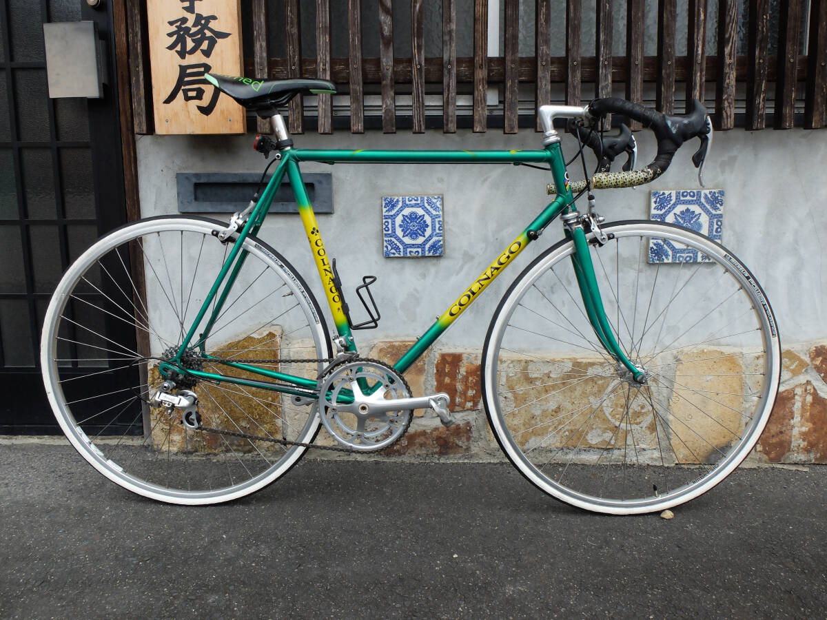 90's イタリア　COLNAGO　コルナゴ　ロードバイク　Campagnolo AVANTI カンパニョーロ・アバンティ＃クロモリ・ホリゾンタル・ラグフレーム