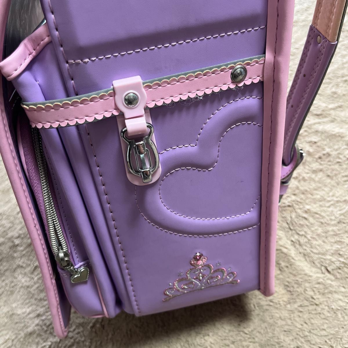 キラキラミルモプレミアム　ランドセル ラベンダー 女の子 軽量