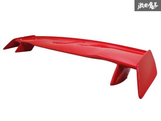 売り切り!! 社外品 S15 シルビア エアロ FRP 大型 リアウイング リアスポイラー レッド 棚