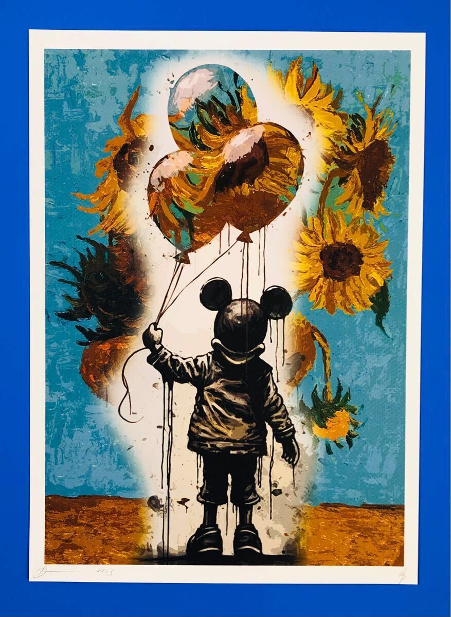 DEATH NYC アートポスター 世界限定100枚 バンクシー banksy - 版画 DEATH NYC アートポスター 世界限定100枚 バンクシー banksy - 版画