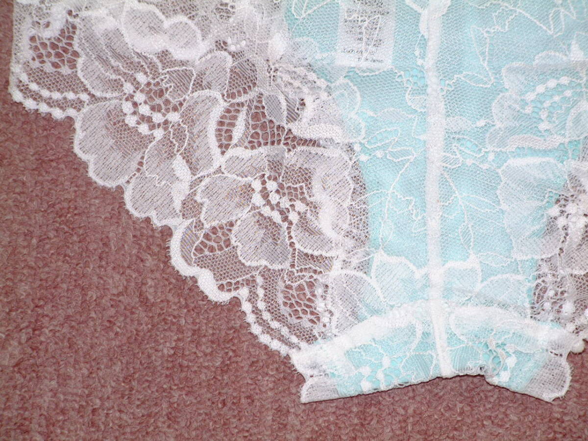 ★ エメフィール 総レースで透けさせた大人セクシーなショーツ カシュクールレース 総レース プレーンショーツ 603720 TB_画像8