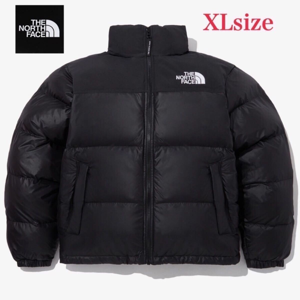 新品未使用 THE NORTH FACE ノースフェイス ヌプシ オンボールジャケット XLサイズ ブラック 人気 アウター ストリート 海外限定