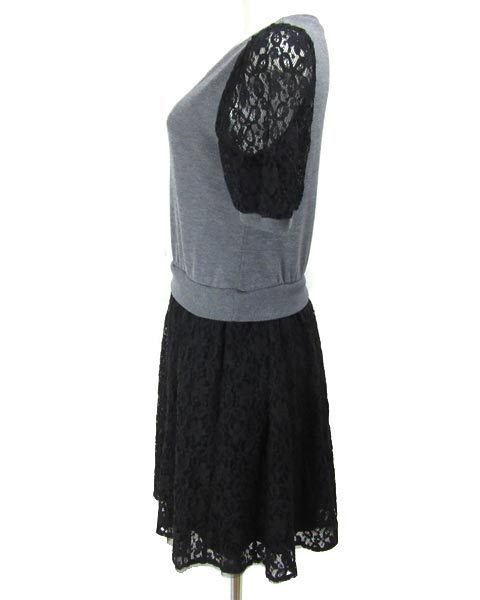  L'Est Rose gray black short sleeves One-piece 2